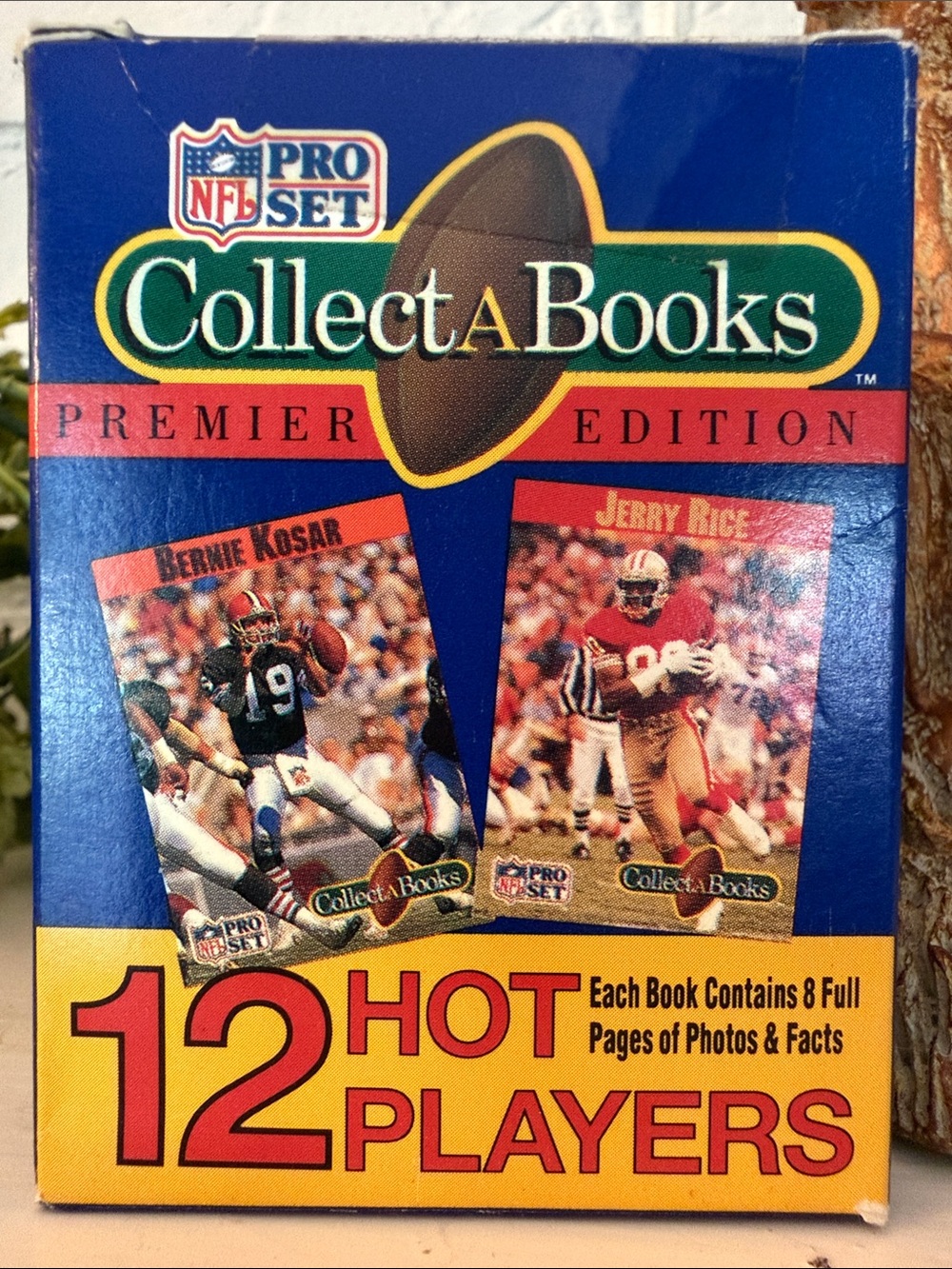 NFL Pro Set Collect A Books Premier Edition - 1990 Series 1, 2 and 3 - sealed